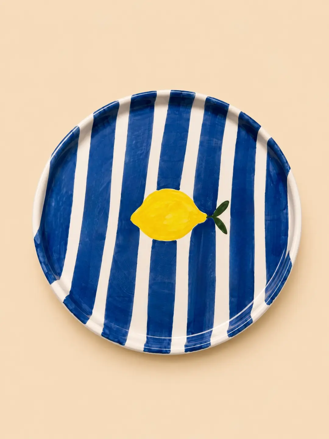 Limon Desenli Tabak