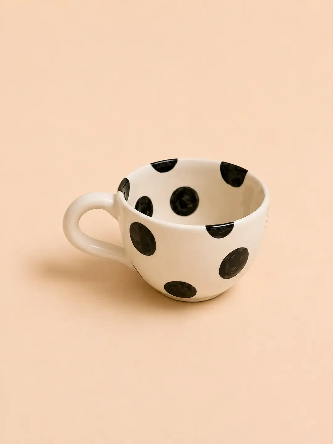 Büyük Puantiyeli Mug